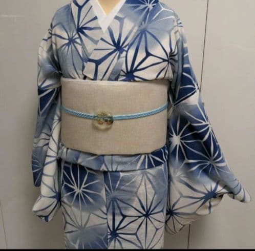 もんきー様　確認用！浴衣　ゆかた　Lサイズ　麻型　浴衣単品販売