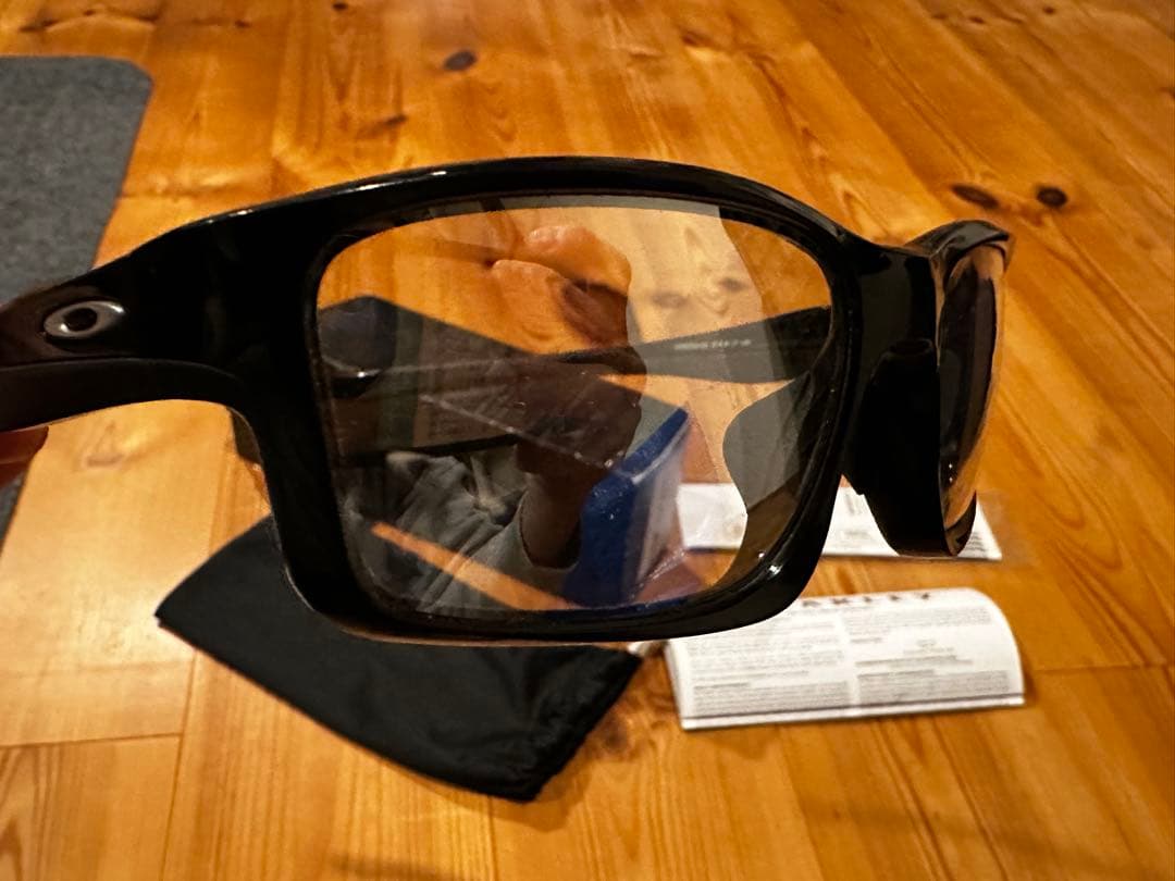 Oakley chainlink サングラス ブラック フレーム MTB等 箱