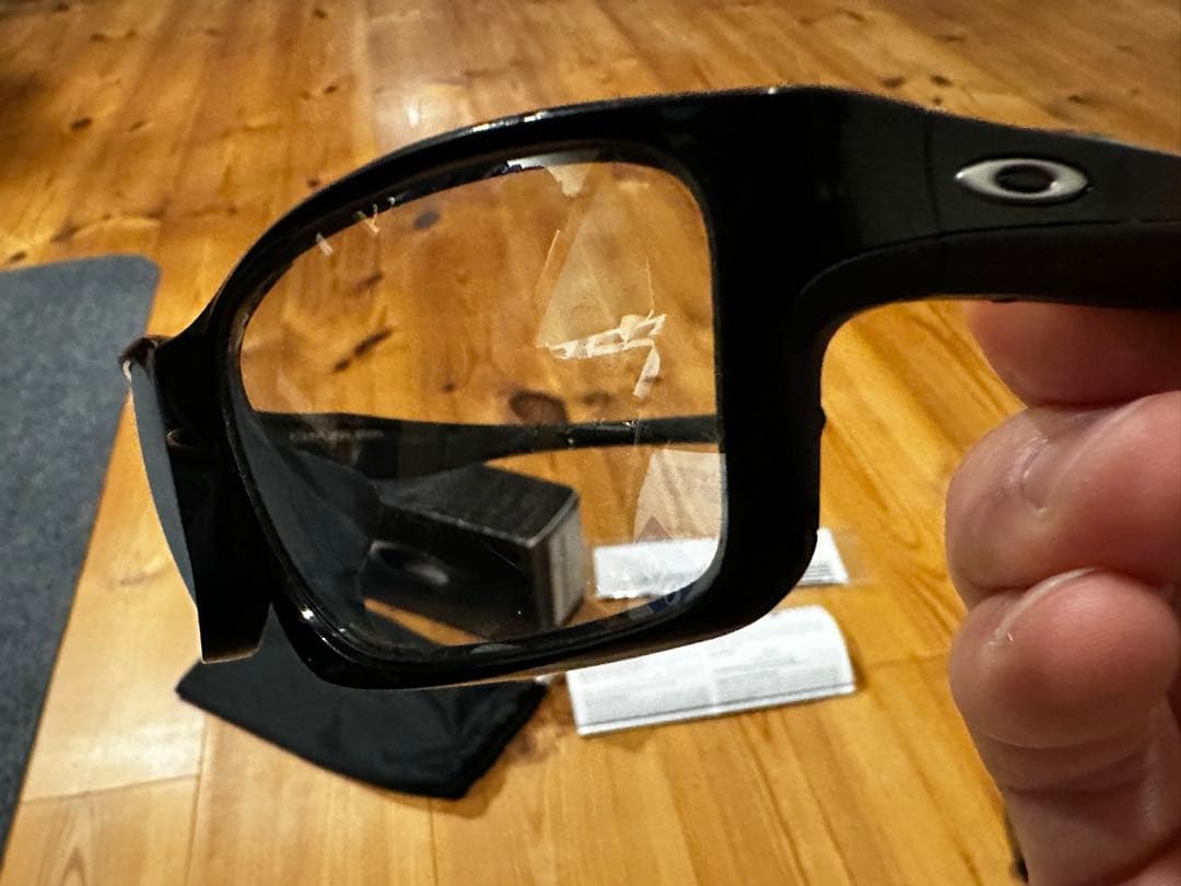 Oakley chainlink サングラス ブラック フレーム MTB等 箱