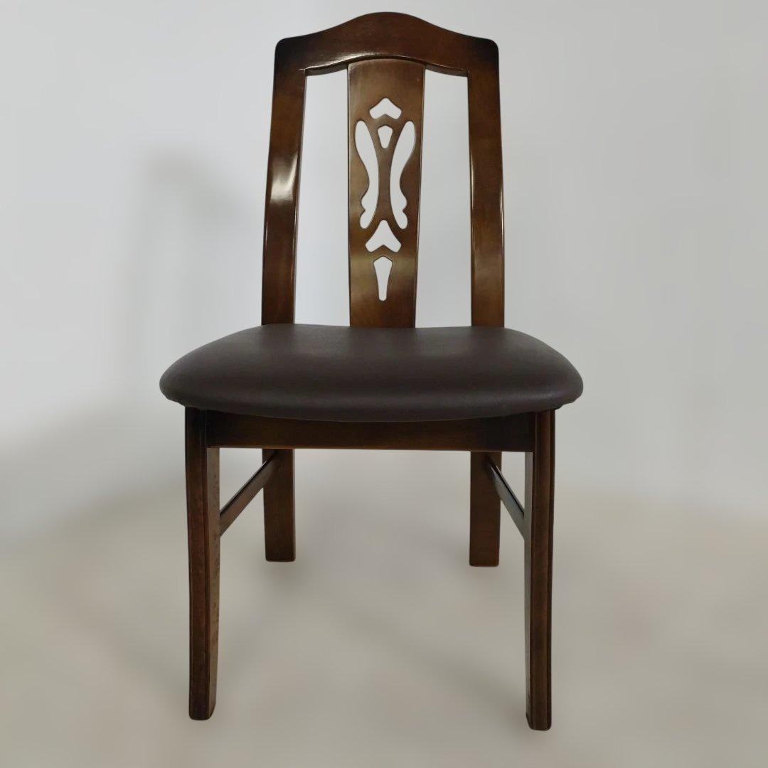 ③ カリモク コロニアル アームレスチェア ダイニングチェア