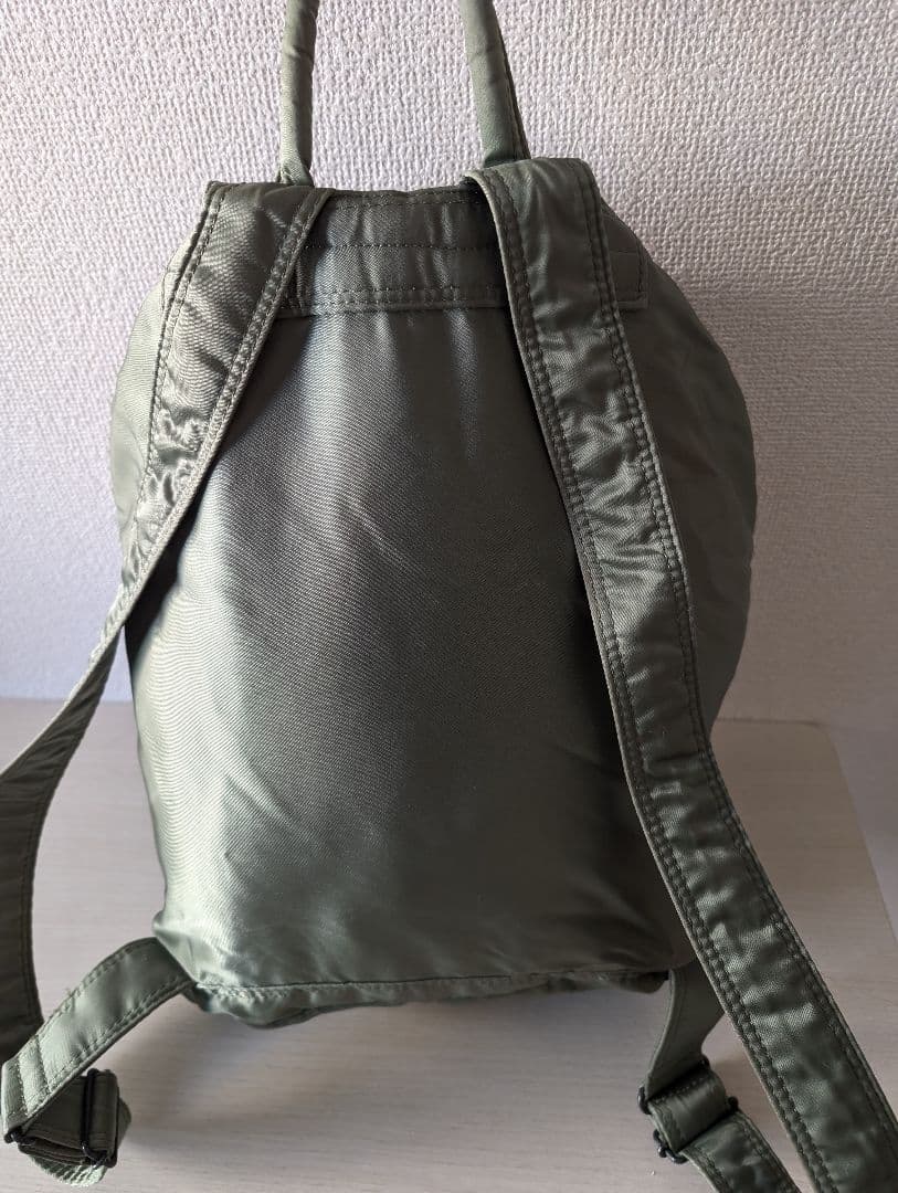 【希少廃盤】PORTER ポーター タンカー リュック セージグリーン