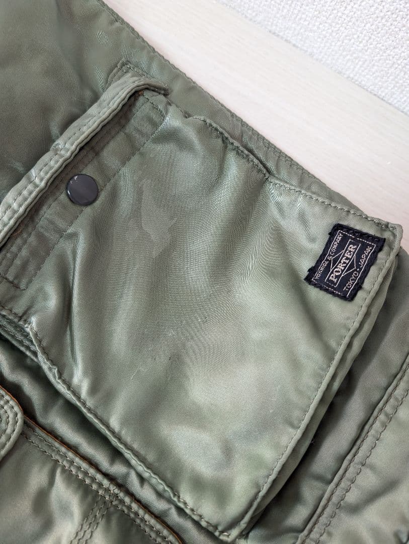 【希少廃盤】PORTER ポーター タンカー リュック セージグリーン