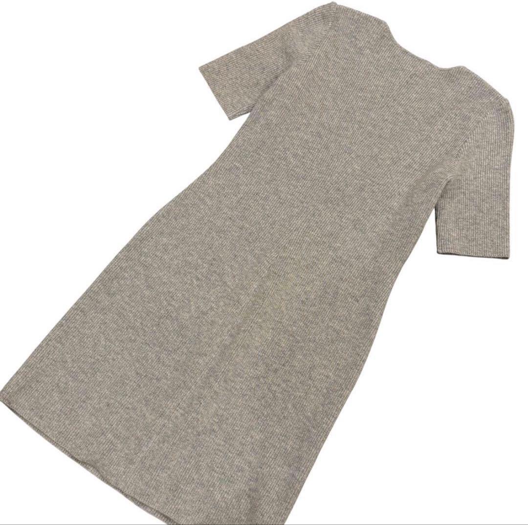 美品 FOXEY BOUTIQUE カシミヤ100% ニット　ワンピース 38