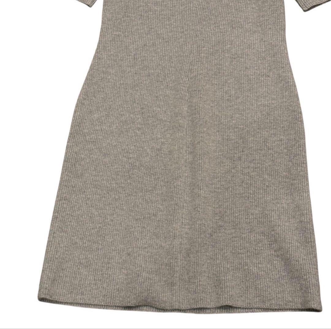 美品 FOXEY BOUTIQUE カシミヤ100% ニット　ワンピース 38