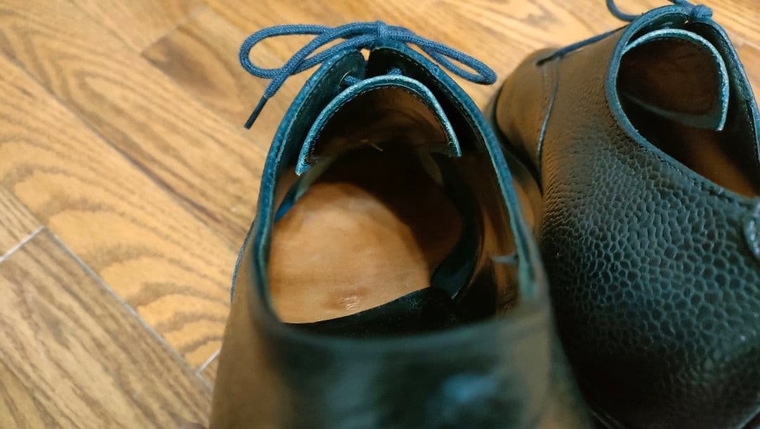 CROCKETT & JONES（クロケット＆ジョーンズ）7E シボ革 ネイビー