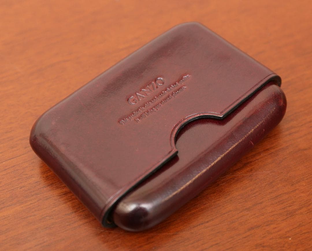 ★ ガンゾ GANZO マエストロ2 (MAESTRO2)名刺入れ ヨコ型(M)