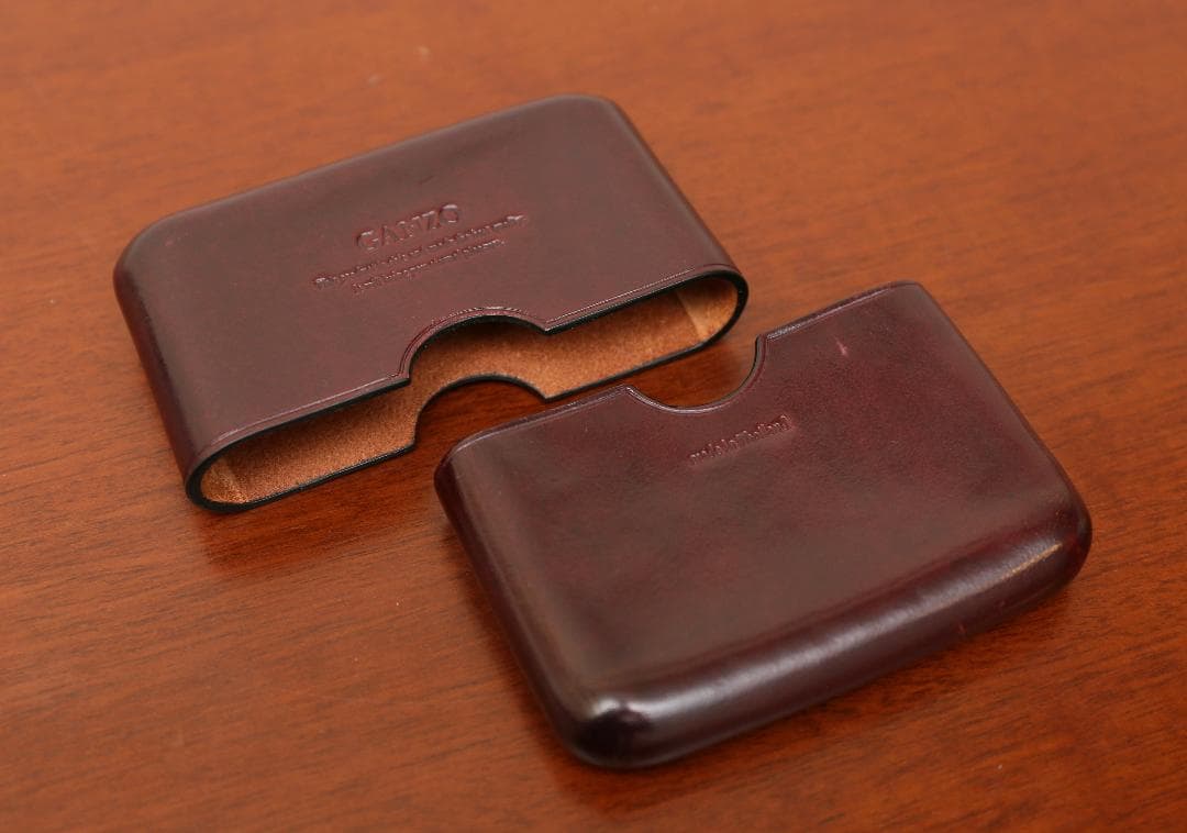 ★ ガンゾ GANZO マエストロ2 (MAESTRO2)名刺入れ ヨコ型(M)