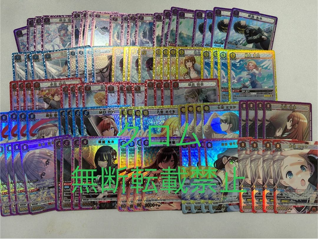 ユニオンアリーナ シャイニーカラーズ 全色 SR以下各種4枚セット 4コン