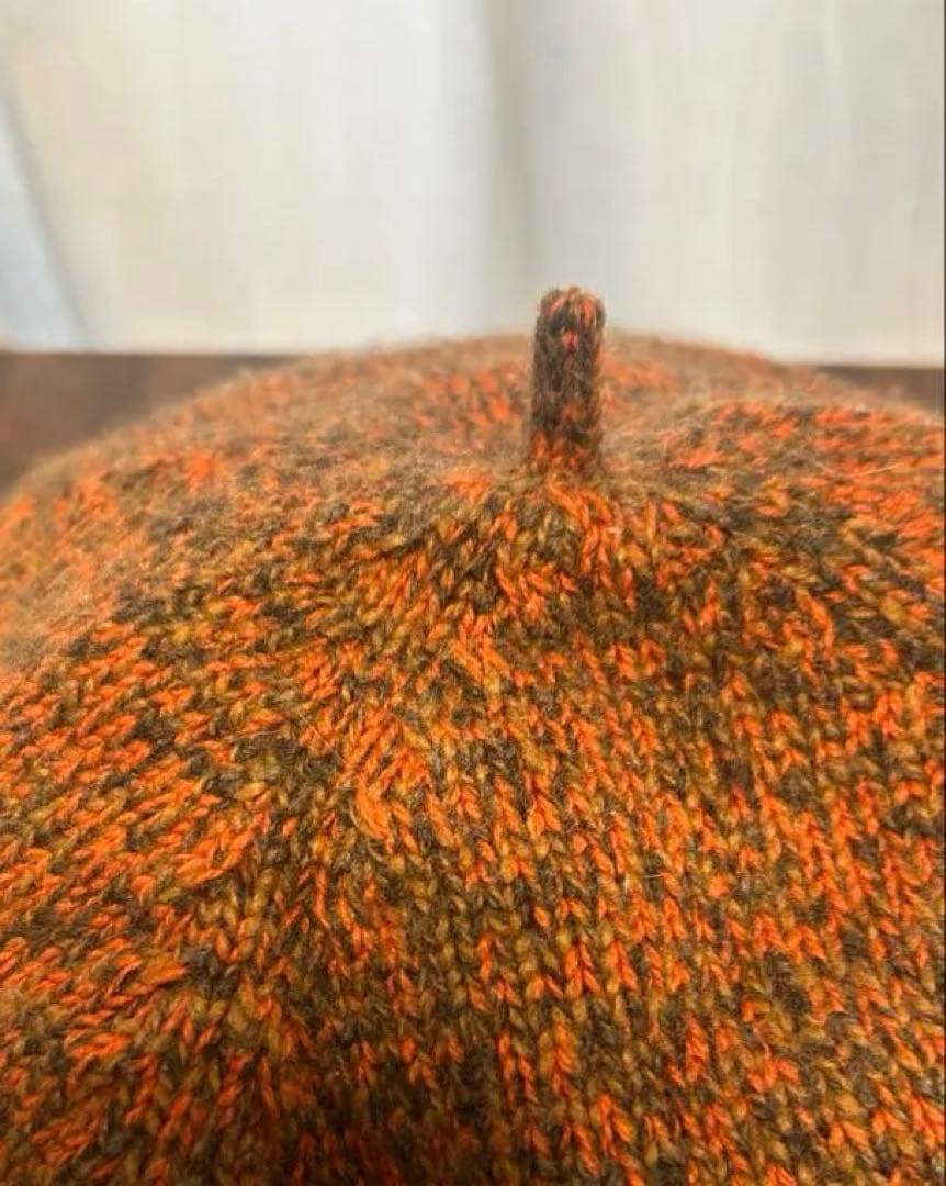 エルメス　HERMES ニットベレー帽　カシミヤ100%