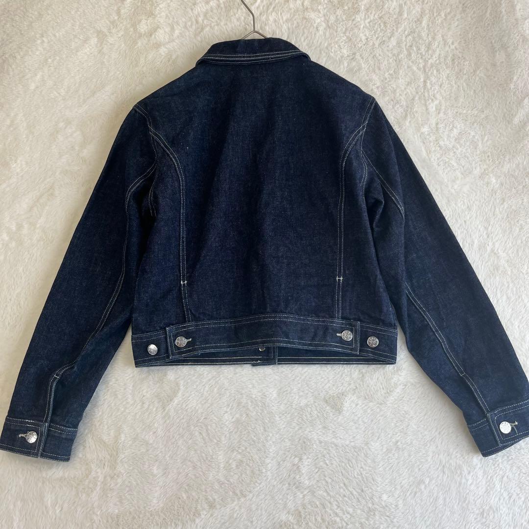 【美品】 90s agnes b レディース デニムジャケット フランス製 2