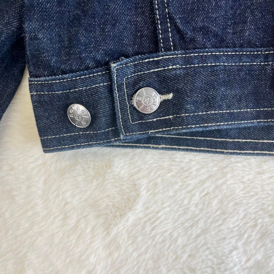 【美品】 90s agnes b レディース デニムジャケット フランス製 2