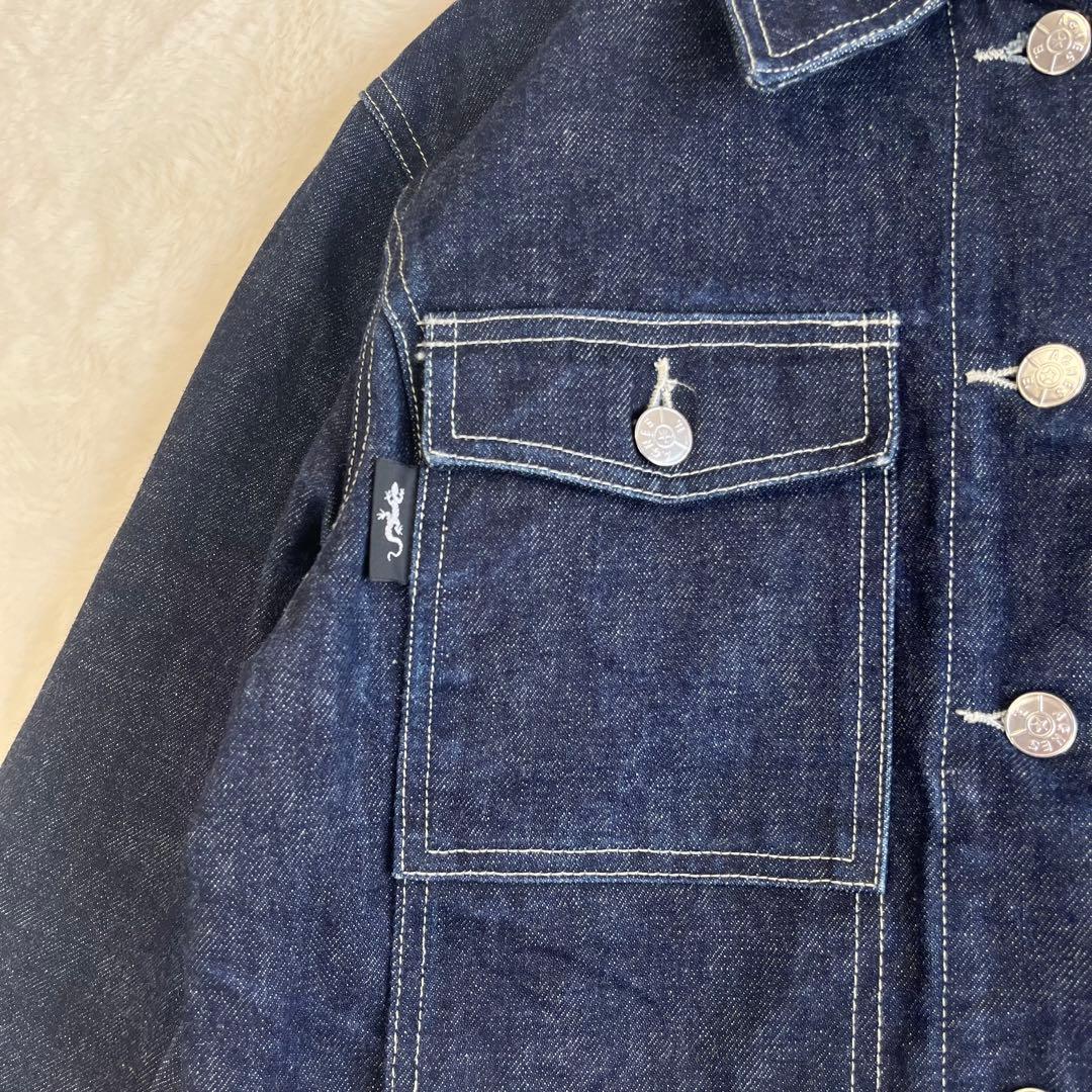 【美品】 90s agnes b レディース デニムジャケット フランス製 2