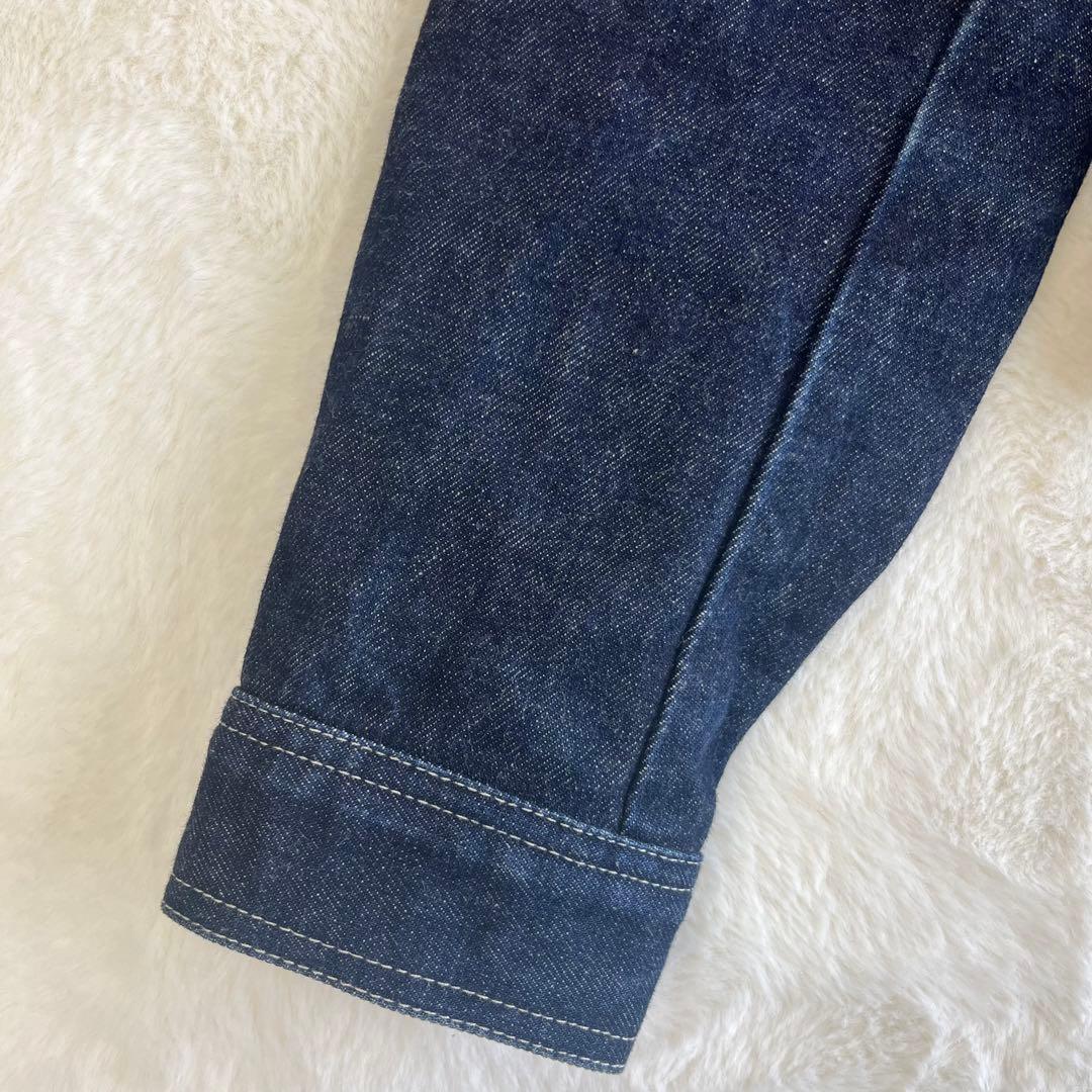 【美品】 90s agnes b レディース デニムジャケット フランス製 2