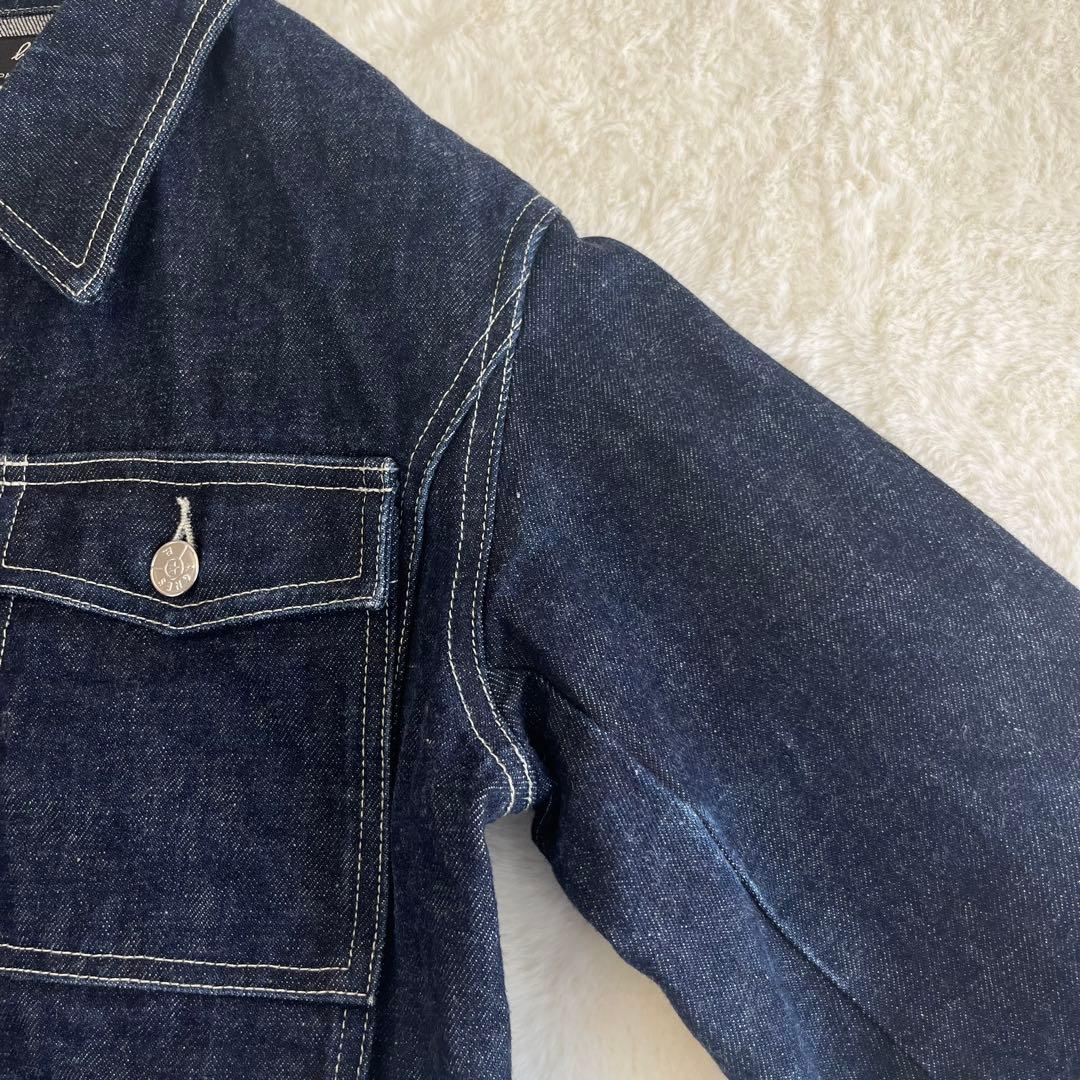 【美品】 90s agnes b レディース デニムジャケット フランス製 2
