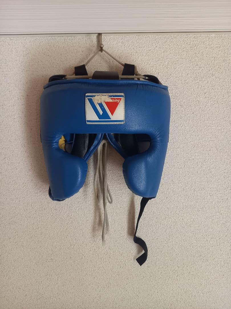 Winning製 ボクシングヘッドギア Mサイズ（ブルー）