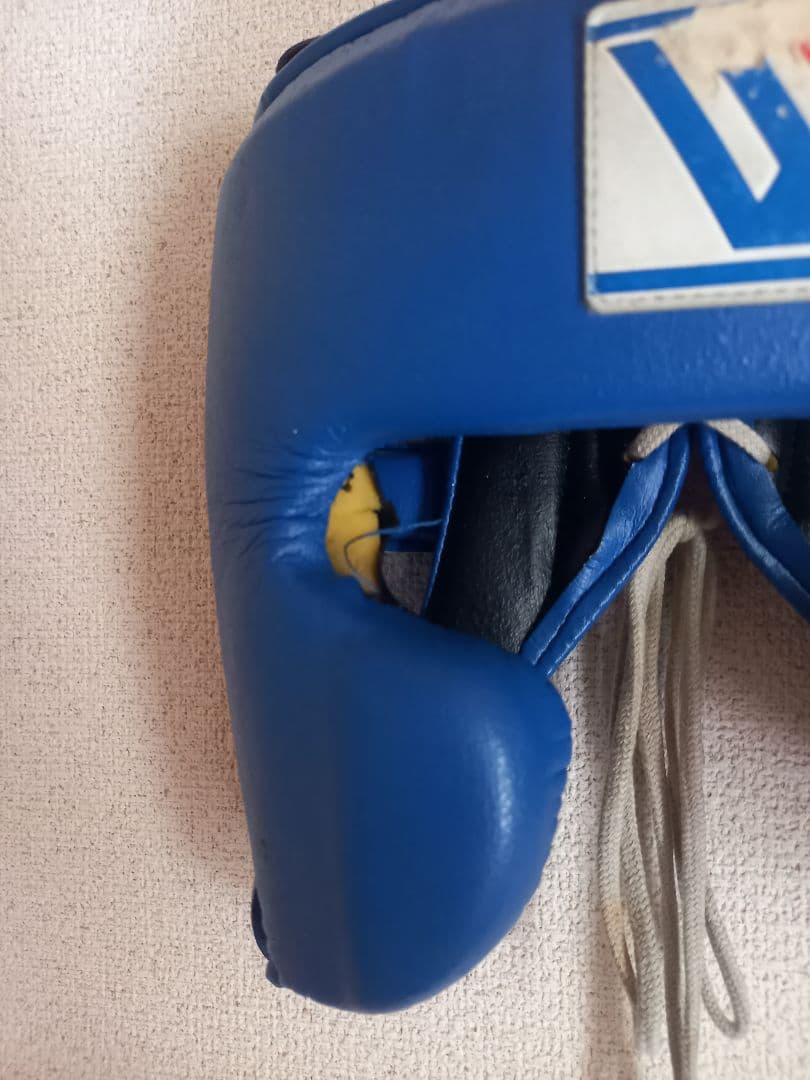 Winning製 ボクシングヘッドギア Mサイズ（ブルー）