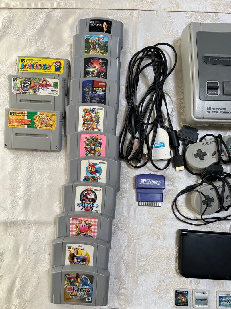 プレステ2、任天堂3DS、64、Wii、スーパーファミコン本体、ソフト他 沢山