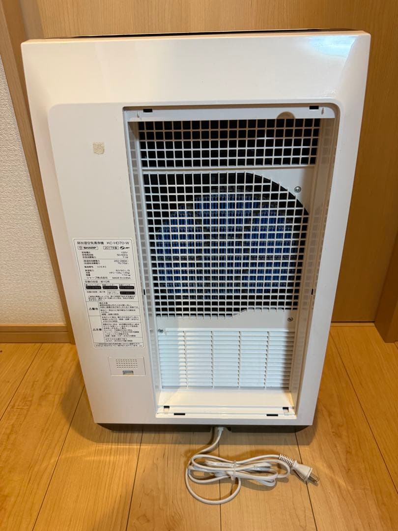 SHARP除加湿空気洗浄機KC-HD70-W