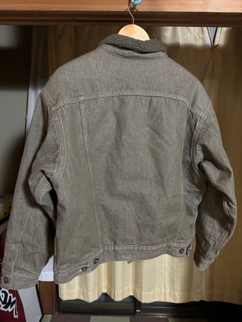 S*a様 リーバイス LMC ボア ジャケット M オーガニックコットン