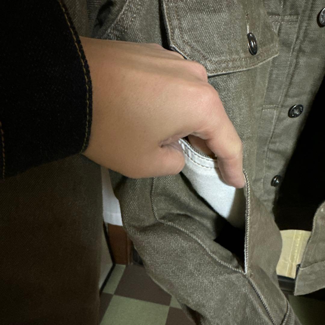 S*a様 リーバイス LMC ボア ジャケット M オーガニックコットン