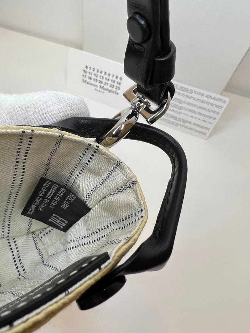 Maison Margiela メゾンマルジェラ ミニかごカゴ　ミニハンドバッグ
