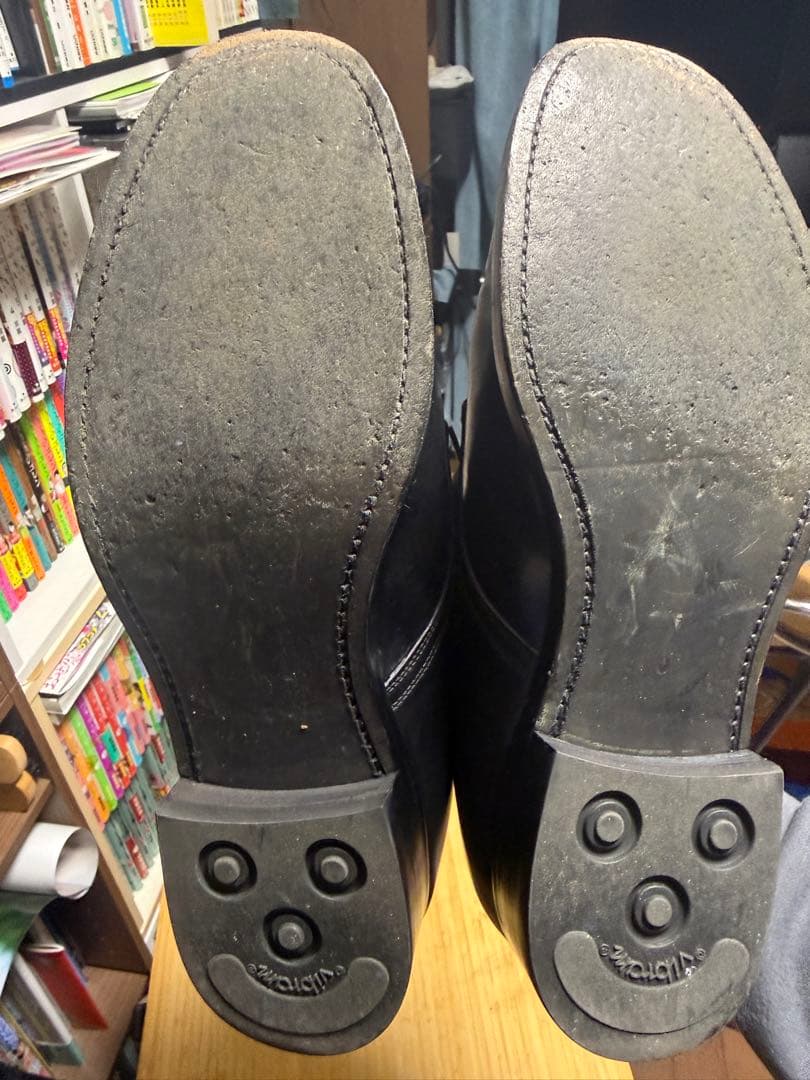 moto 墨染コードバン プレーントウ