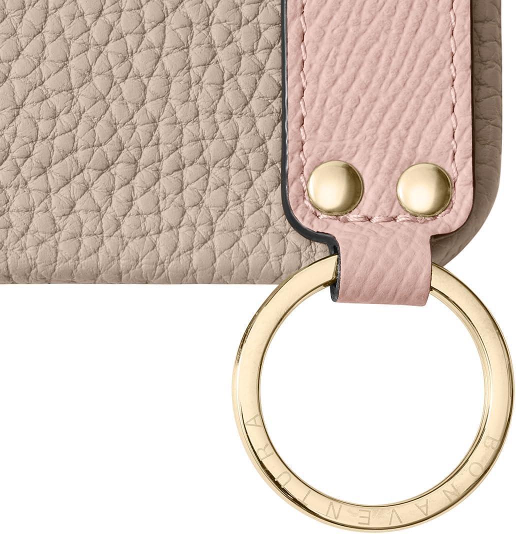 ボナベンチュラ スマホケース iphone17 ハンドル付き 最高級レザー 本革