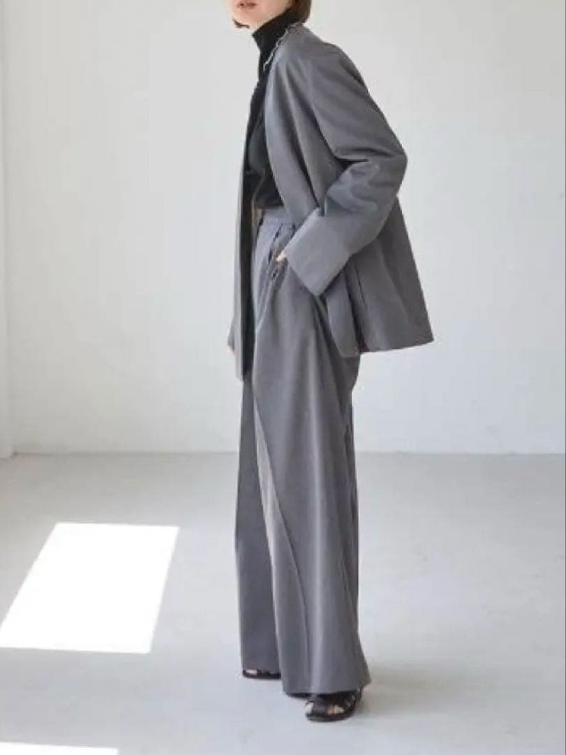 TODAYFUL ヘザーワイド　トラウザース　38