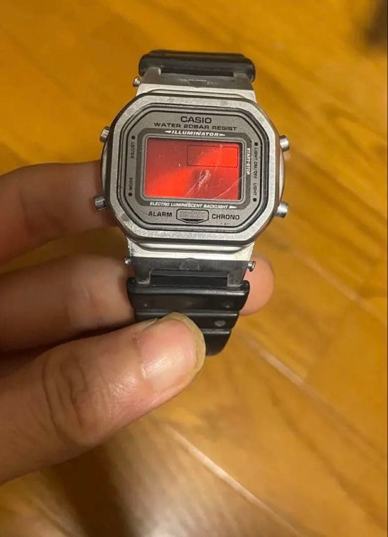 CASIO ヴィンテージ デジタル腕時計 DW-5000 不動品