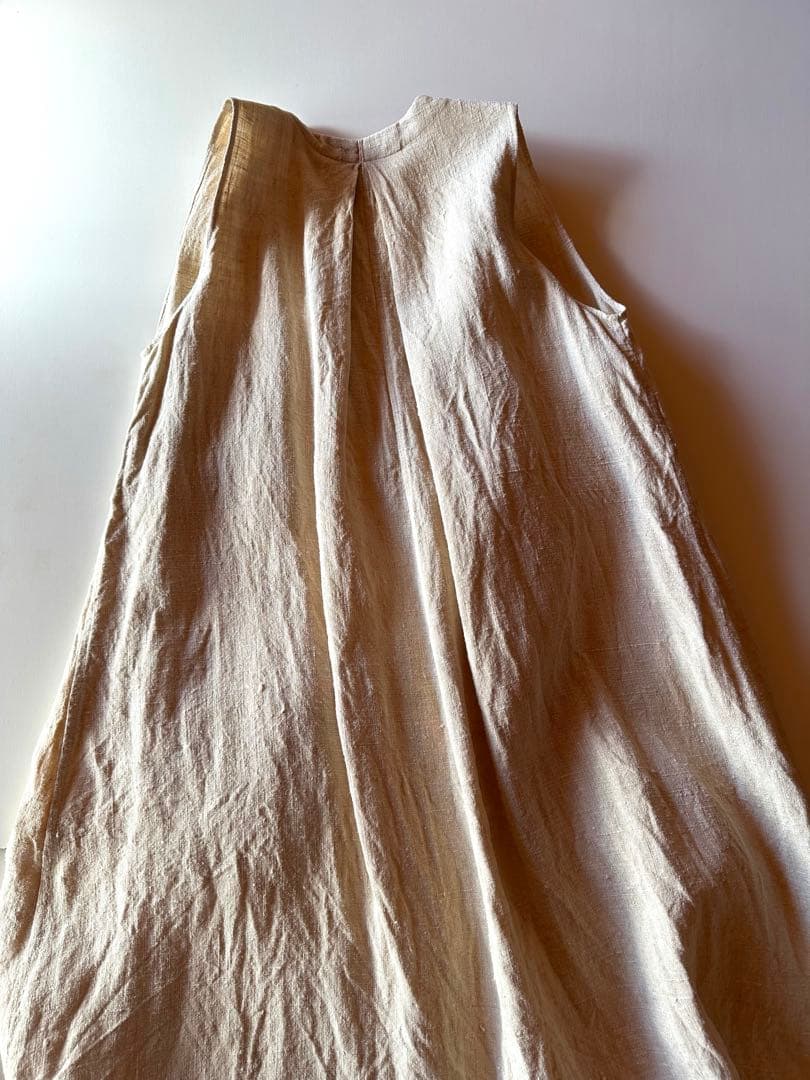 未使用　Doi エプロン/ フランスアンティーク生地モデル　交渉可