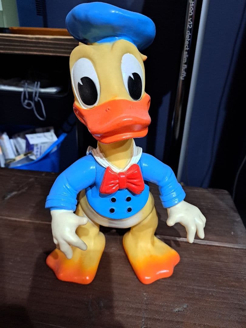 レドラ　ディズニー　ドナルドダックのソフビ