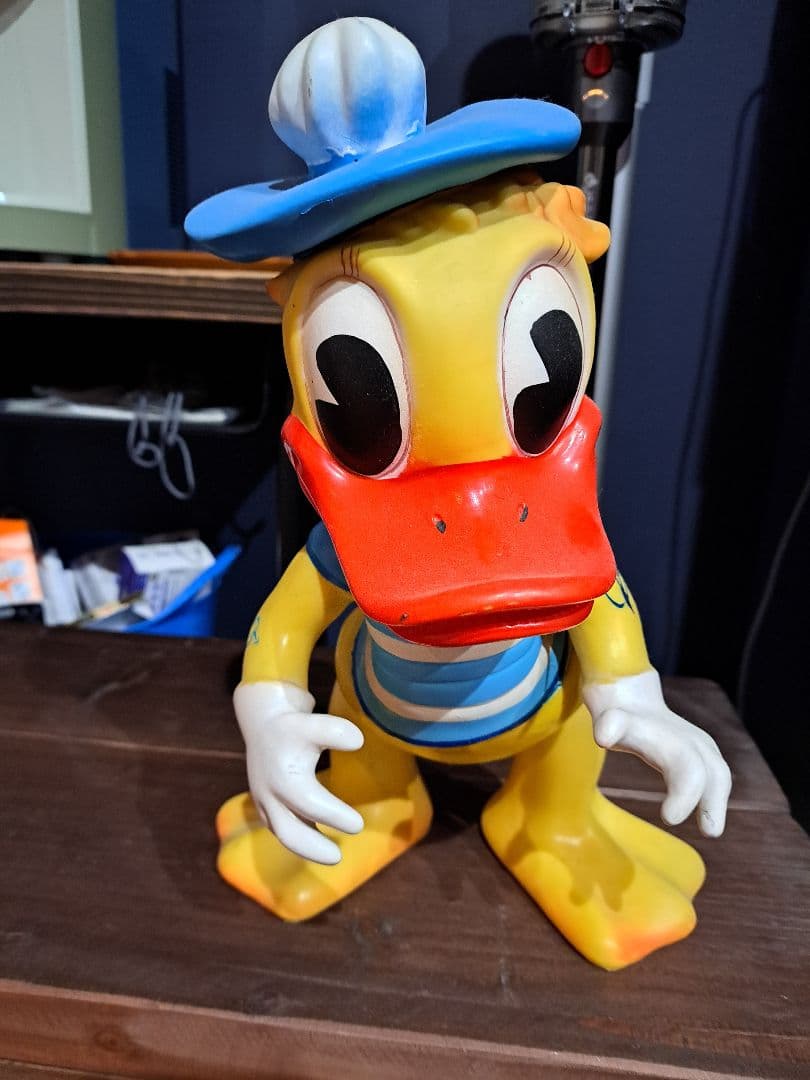 レドラ　ディズニー　ドナルドダックのソフビ