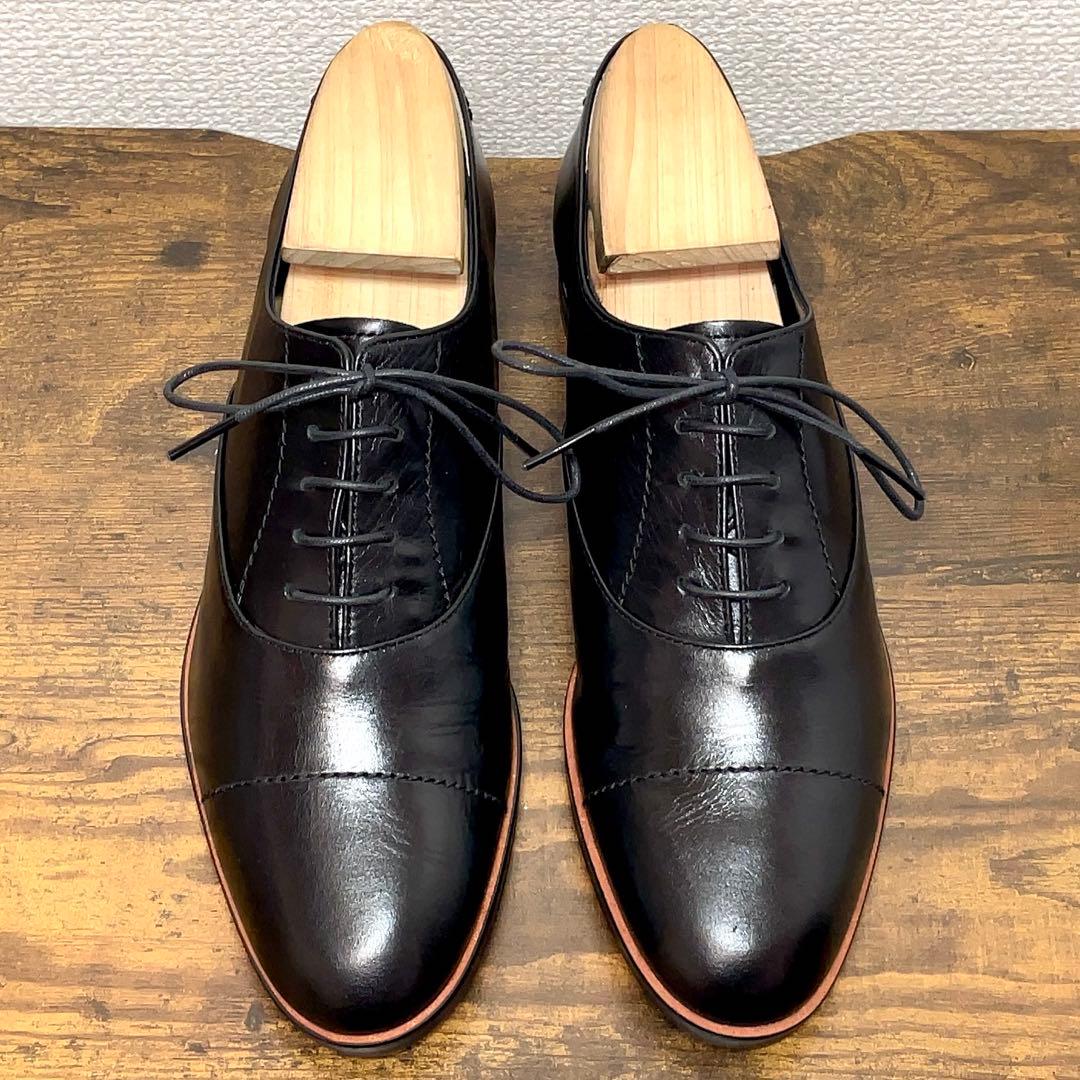 MARGARET HOWELL idea ストレートチップ ブラック 23 革靴