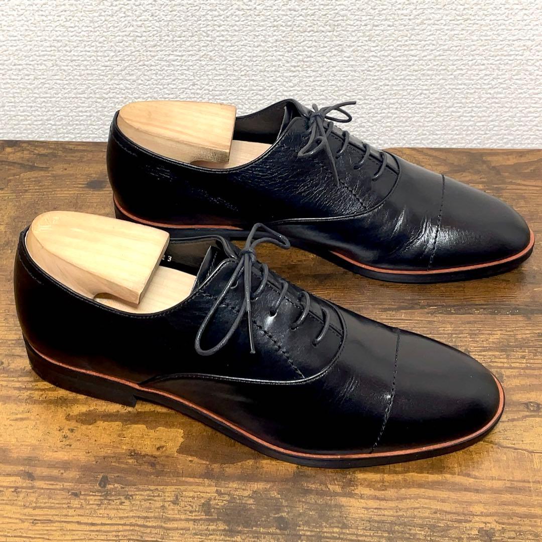 MARGARET HOWELL idea ストレートチップ ブラック 23 革靴