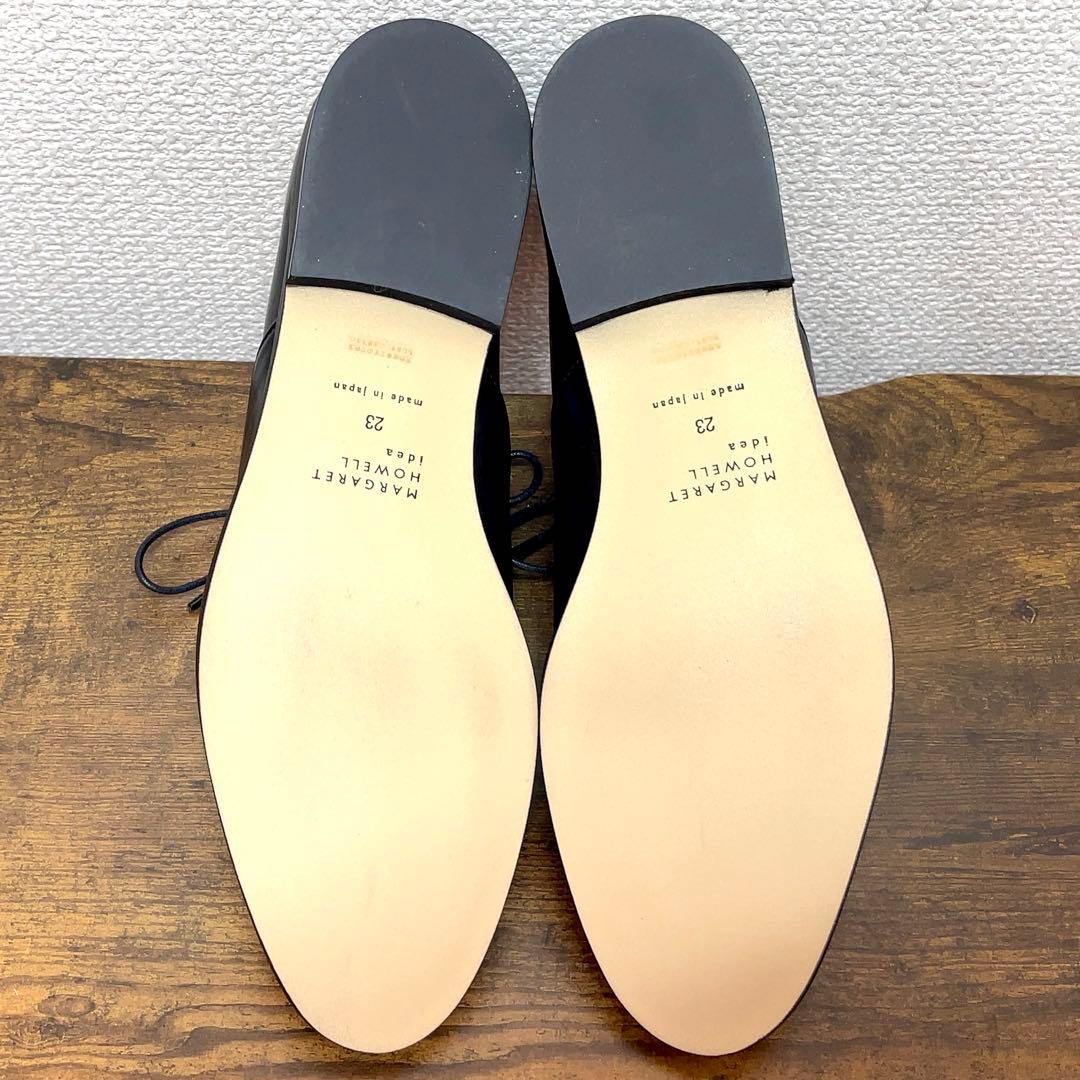 MARGARET HOWELL idea ストレートチップ ブラック 23 革靴