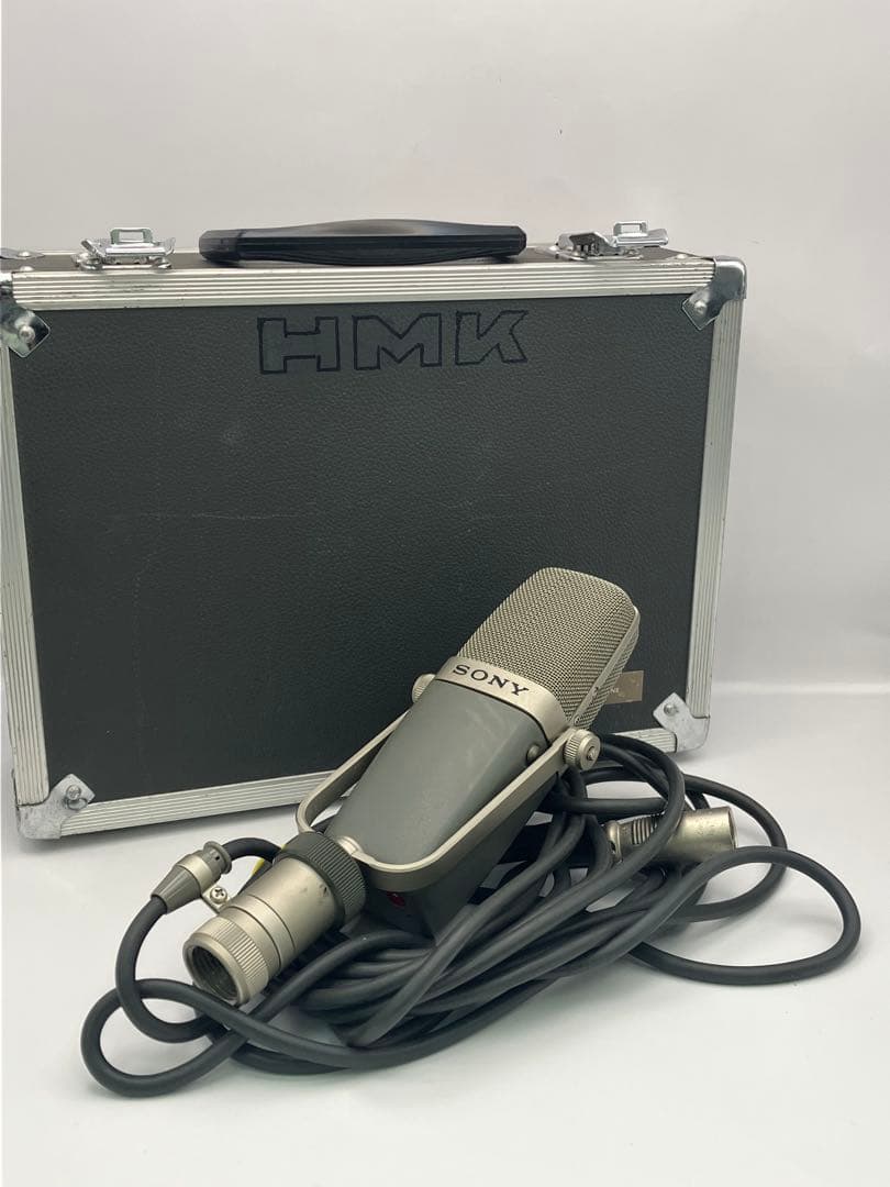 SONY C-38B ケース付属　漫才マイク　コンデンサーマイク　Y-①