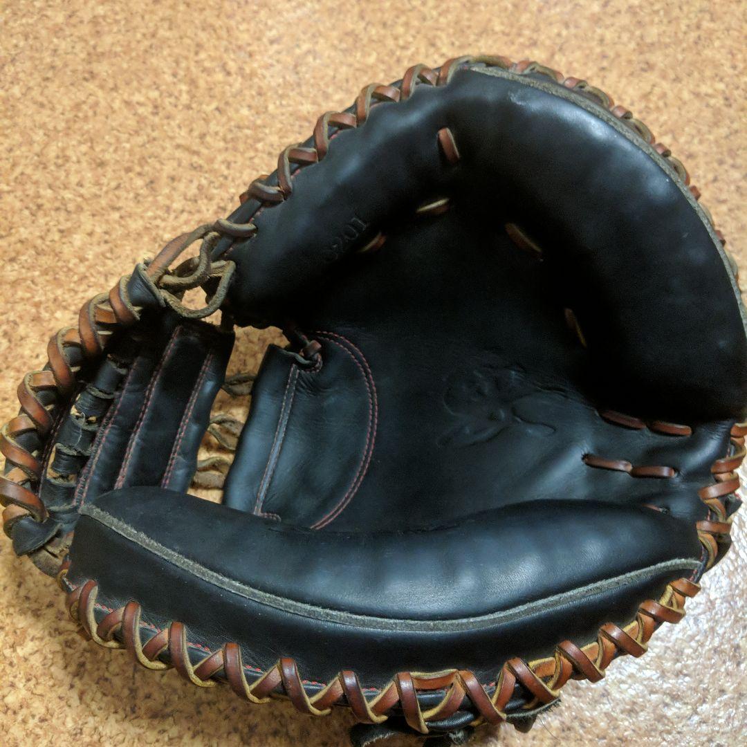 最終値下　要ミットKANAME廃盤ジュテルレザー　キャッチャーミット限定カラ−