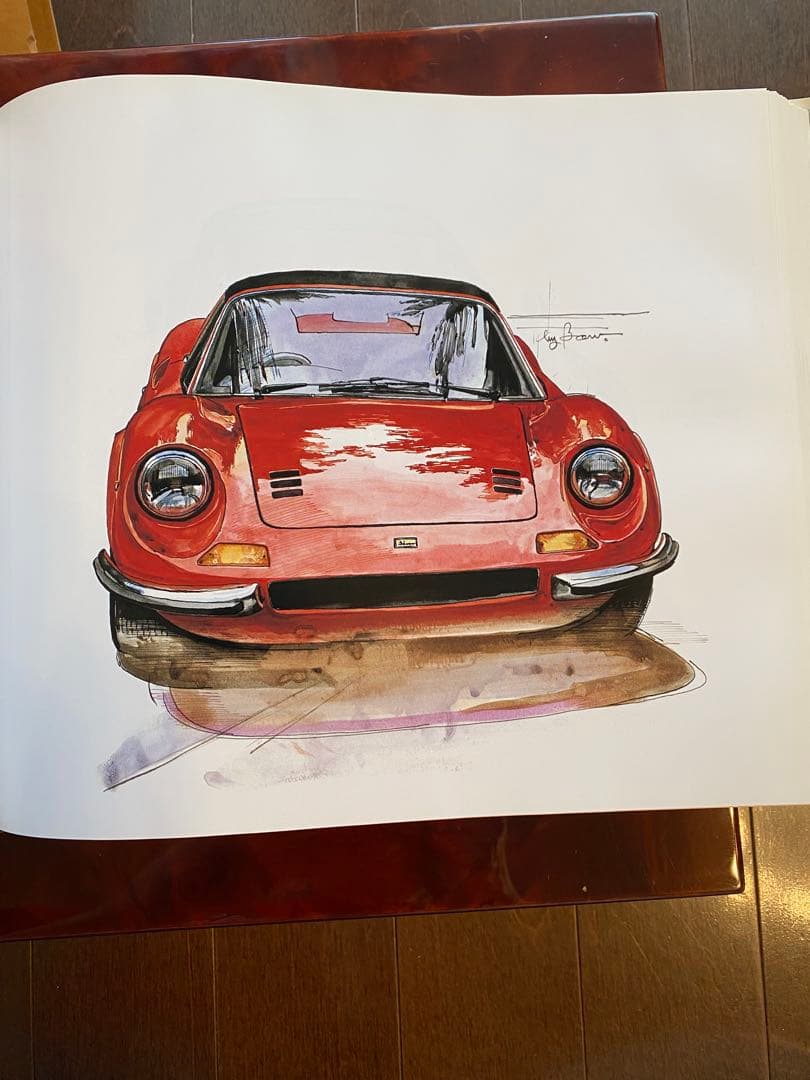 SPORTSCAR 185 ILLUSTRATIONS カーマガジン創刊200号