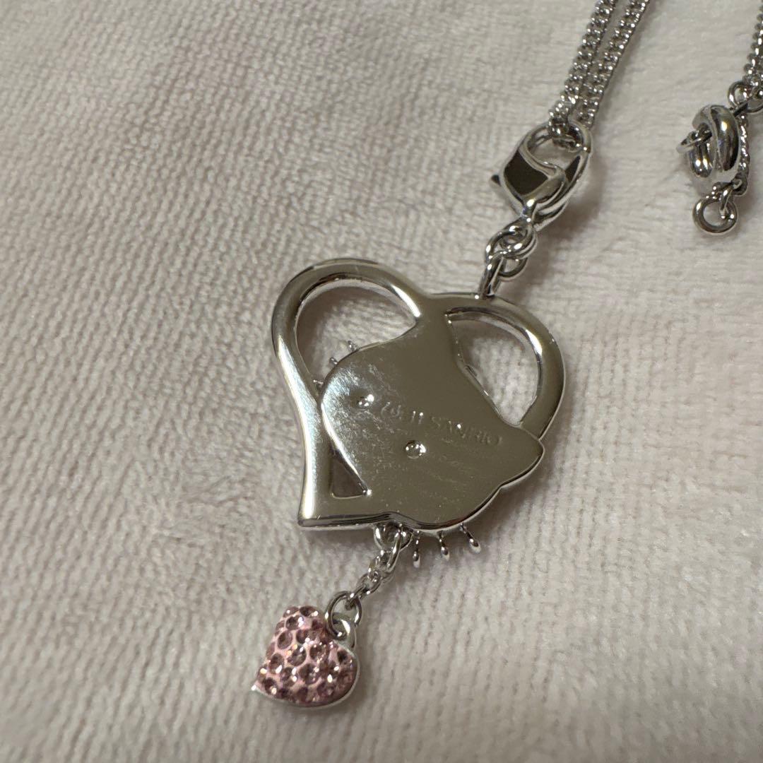 【美品】スワロフスキー　ネックレス　ハローキティ　Hello Kitty キティ