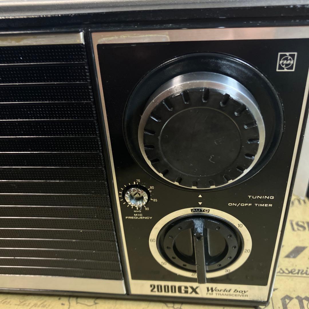 此方も残念乍ら側面のストラップ留めがありません　ワールドボーイ2000GX後期型