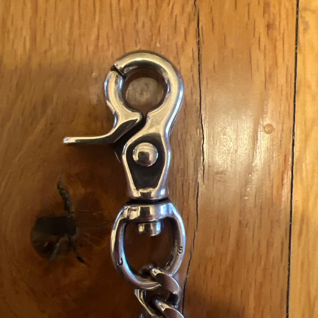 US三軒茶屋 ヘビーゲージウォレットチェーン ロング 東京インディアンズ