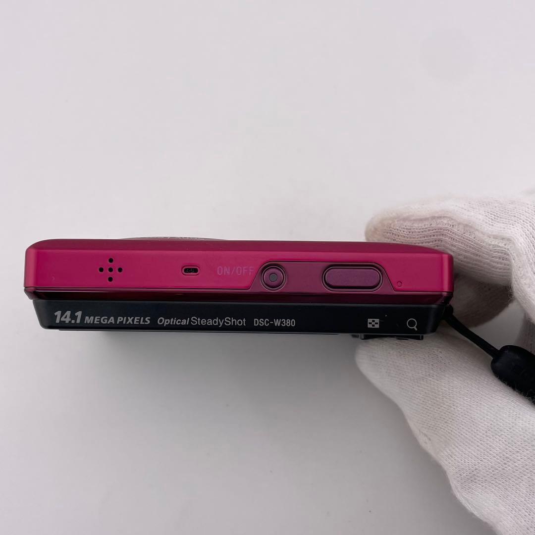 実写美⭕️美品【動作確認済】 SONY CyberShot DSC-W380