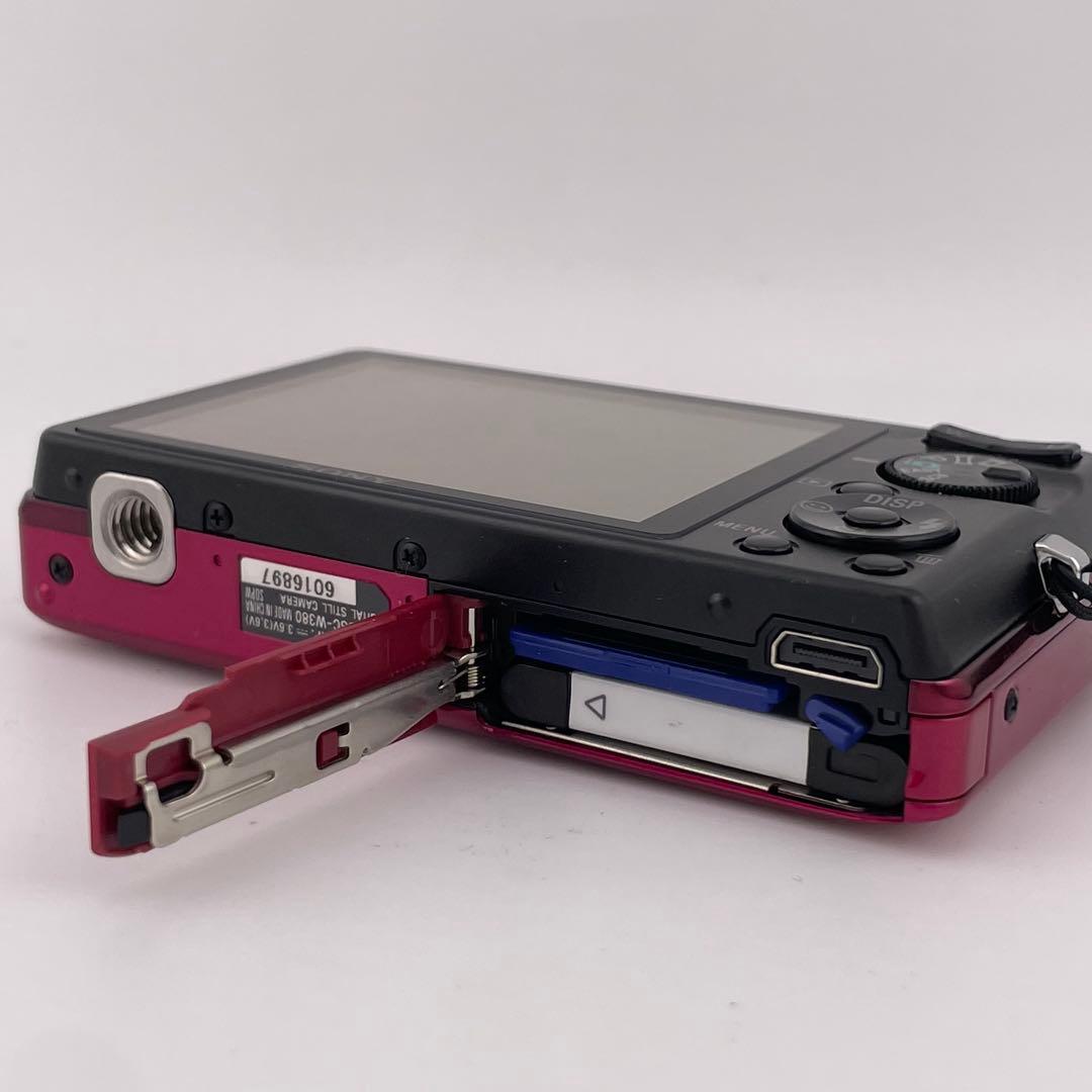 実写美⭕️美品【動作確認済】 SONY CyberShot DSC-W380