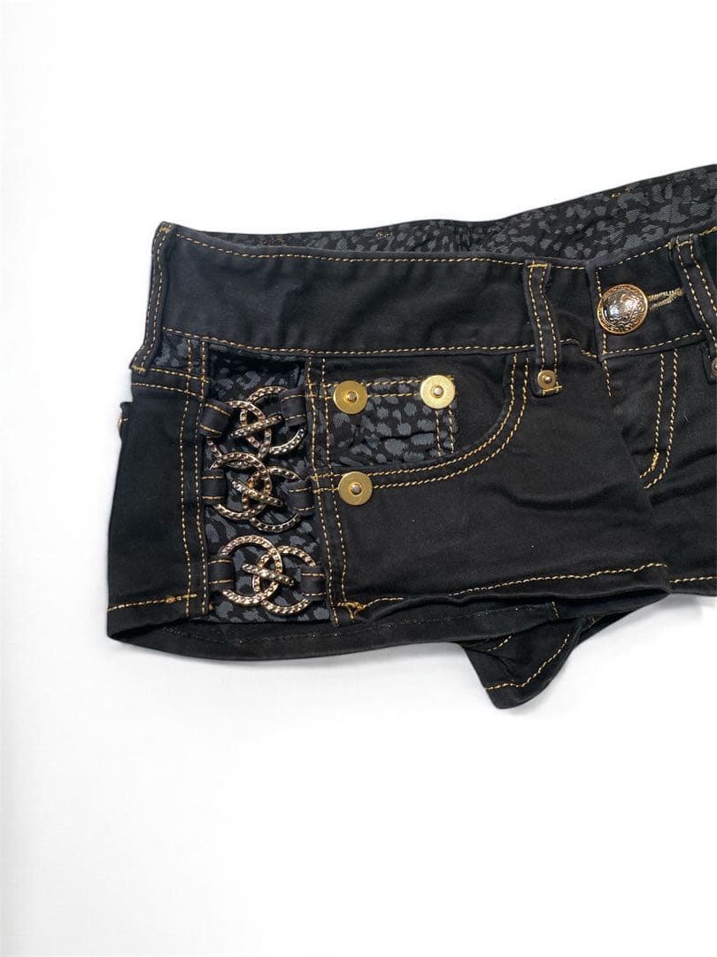 d.i.a 正規品　ブラックショートパンツ　平成　ギャル