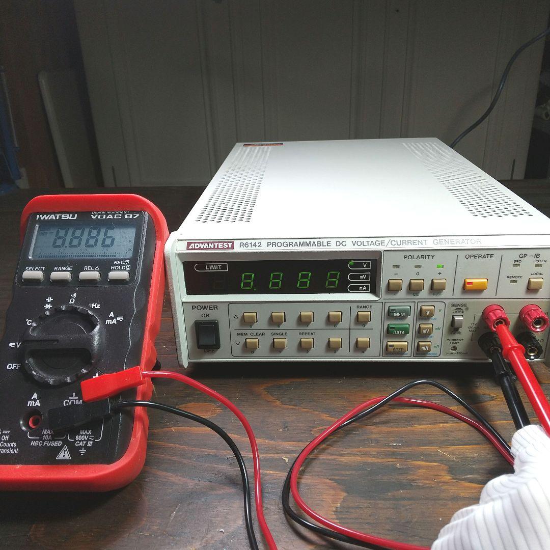 ADVANTEST アドバンテスト R6142 電源 / 電流発生器 測定器