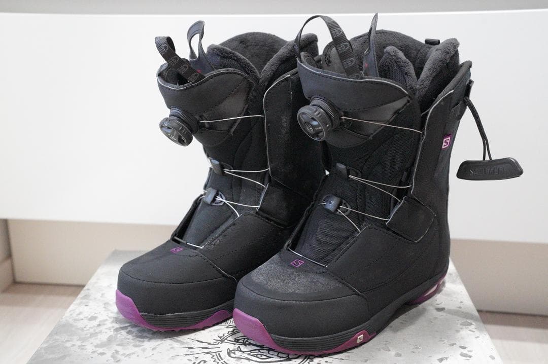 3回使用 24.5cm SALOMON IVY BOA STR8JKT ブーツ