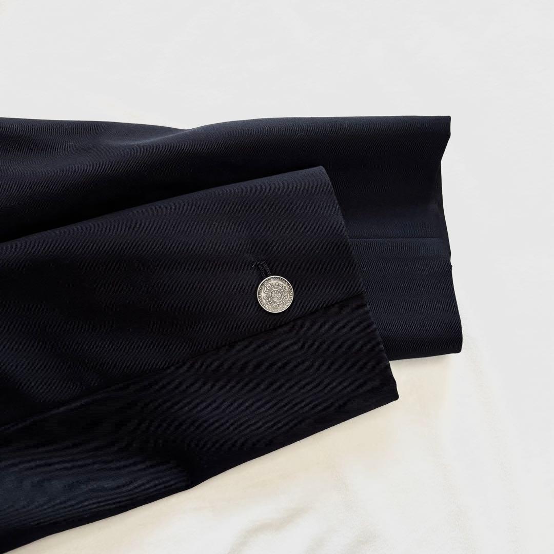 極美品☆ダーマコレクション 大きいサイズ シルバーボタン テーラード ジャケット