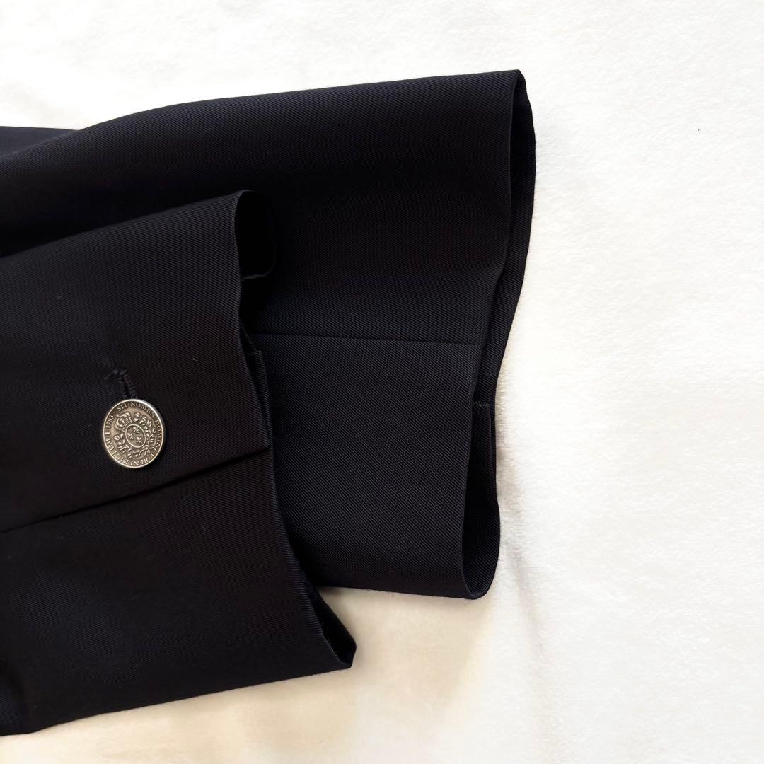 極美品☆ダーマコレクション 大きいサイズ シルバーボタン テーラード ジャケット