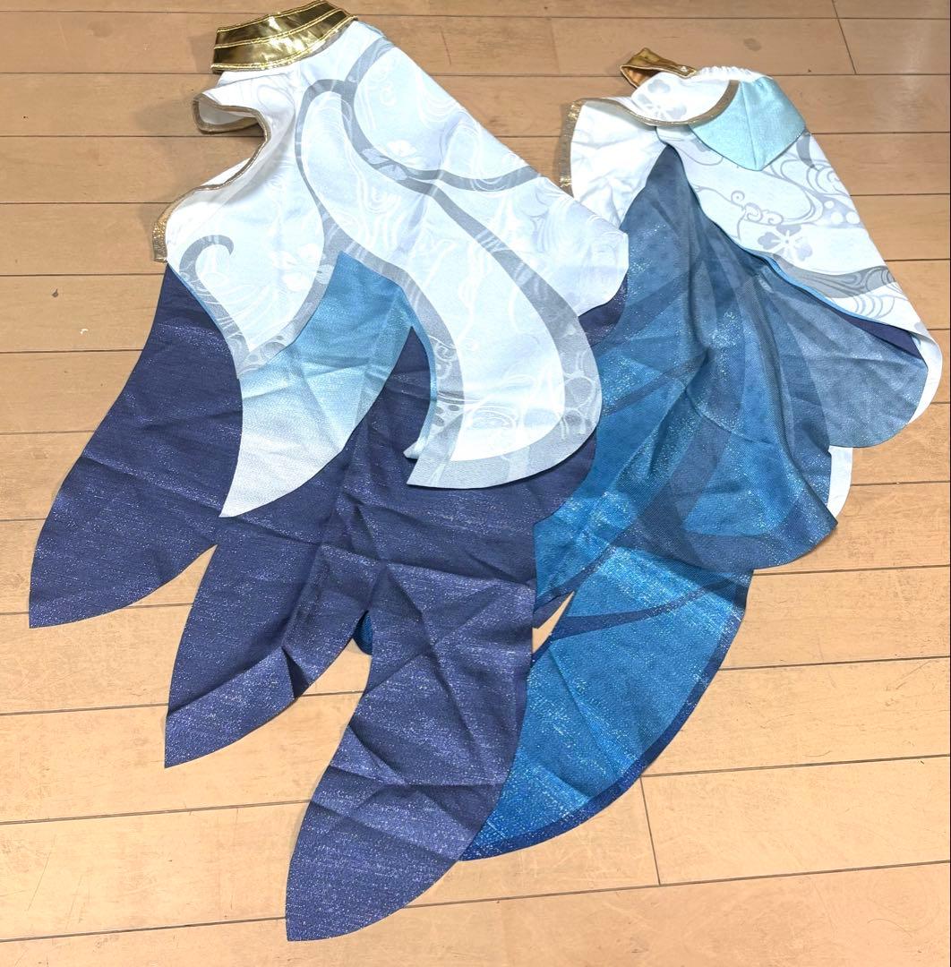 r*i様 【即コス可能】【三分妄想】原神 申鶴 コスプレ衣装 靴 ウィッグ 武器