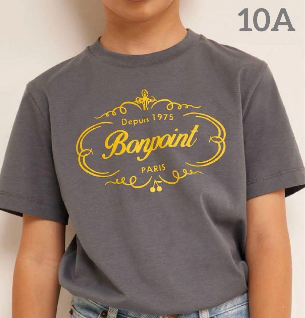 新品 未使用 タグ付き Bonpoint ボンポワン ロゴ Tシャツ 10A